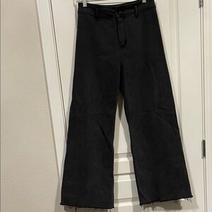 Miou Muse Black Wide-Leg Jeans